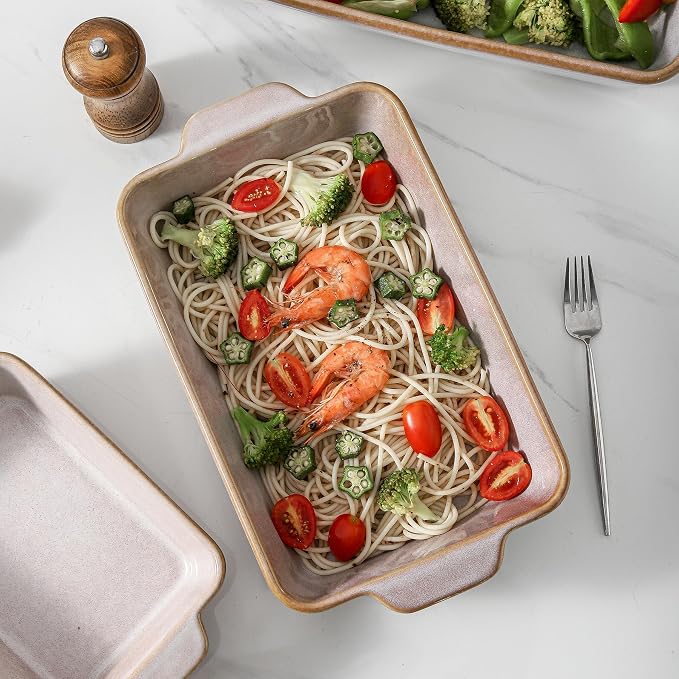 HVH 9x13 Baking Dish Set, Large Casserole Dishes - Image 5