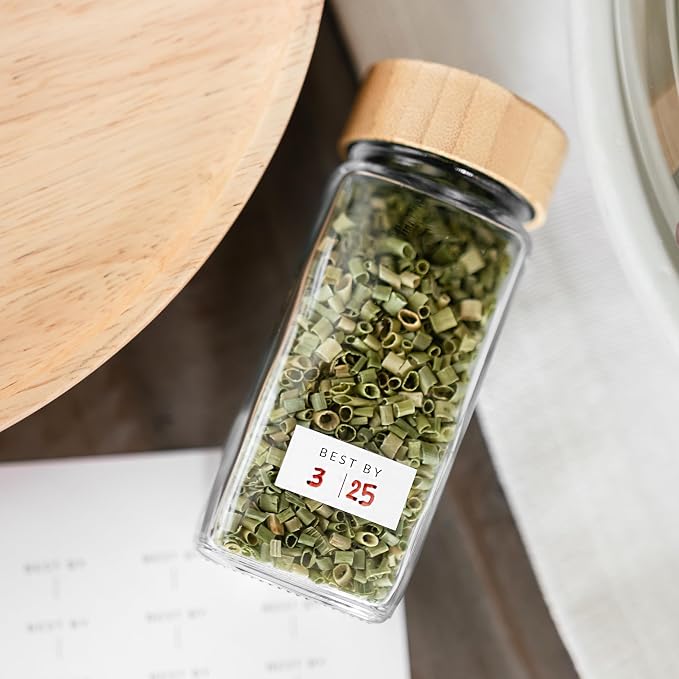 SAVVY & SORTED Glass Spice Jars - Image 9
