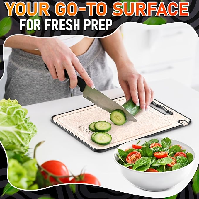 Double Sided Metal Cutting Board Titanium 14.3"x9.8" - Image 9