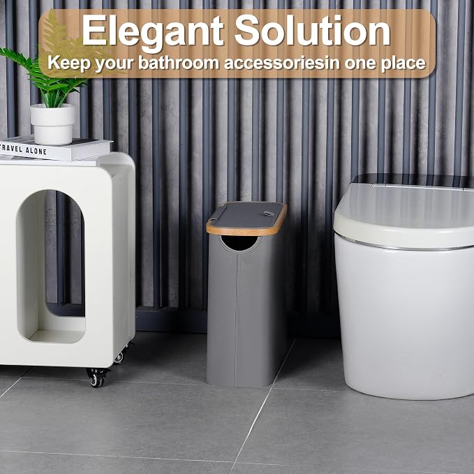 efluky Toilet Paper Basket 28L, Toilet Paper Storage - Image 7