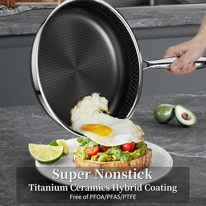 Stainless Steel Frying Pan - Image 2