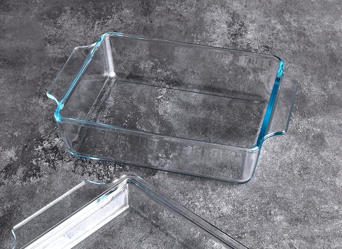 Rectangular Tempered Glass Casserole Dish, Tempered Glass Baking Dish - Image 4