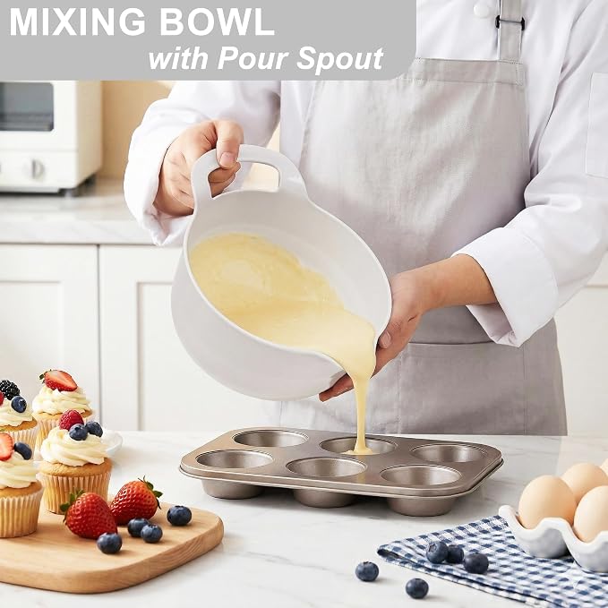 BoxedHome 4 Pack Nesting Mixing Bowl - Image 2