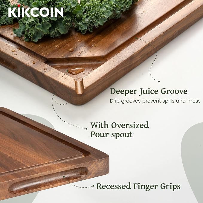 Kikcoin Acacia Wood Cutting Boards - Image 3