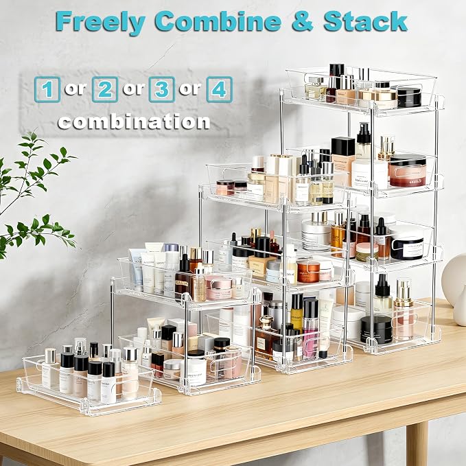 2 Tier Under Sink Organizer Bathroom Organizers and Storage - Image 7