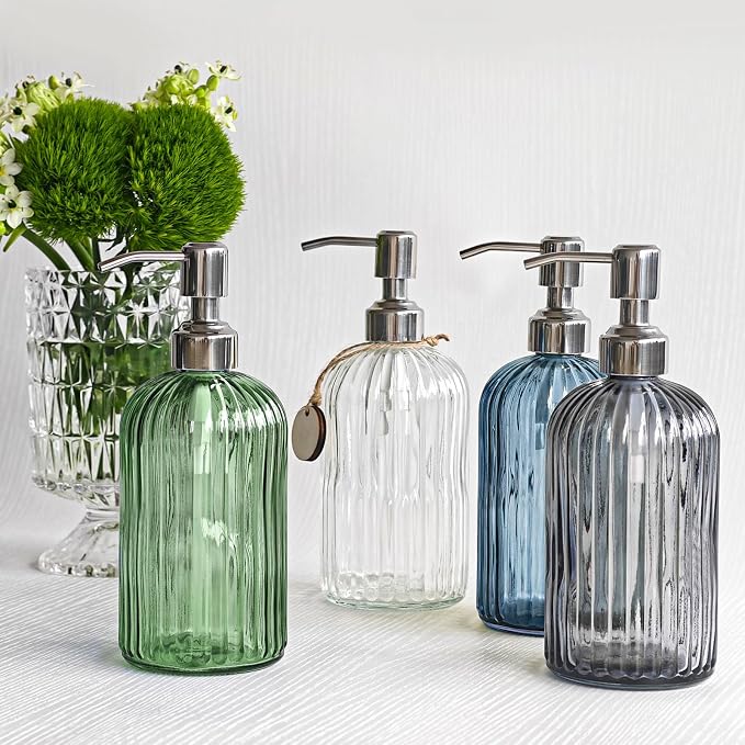 JASAI 18Oz Green Soap Dispenser - Image 7