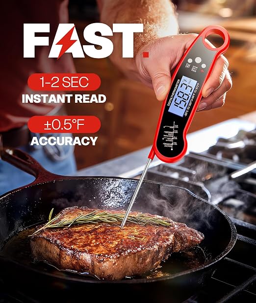Meat Thermometer Digital – Instant Read Food Thermometer - Image 2