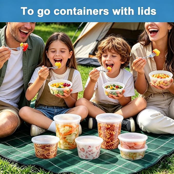 Lamosi 60 Sets Deli Containers - Image 7