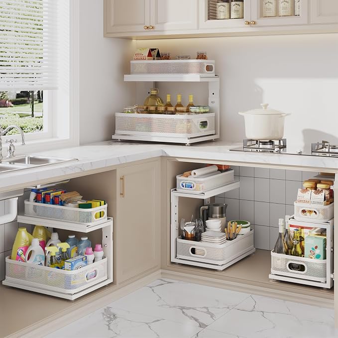 2 Pack Under Sink Organizer - Image 8
