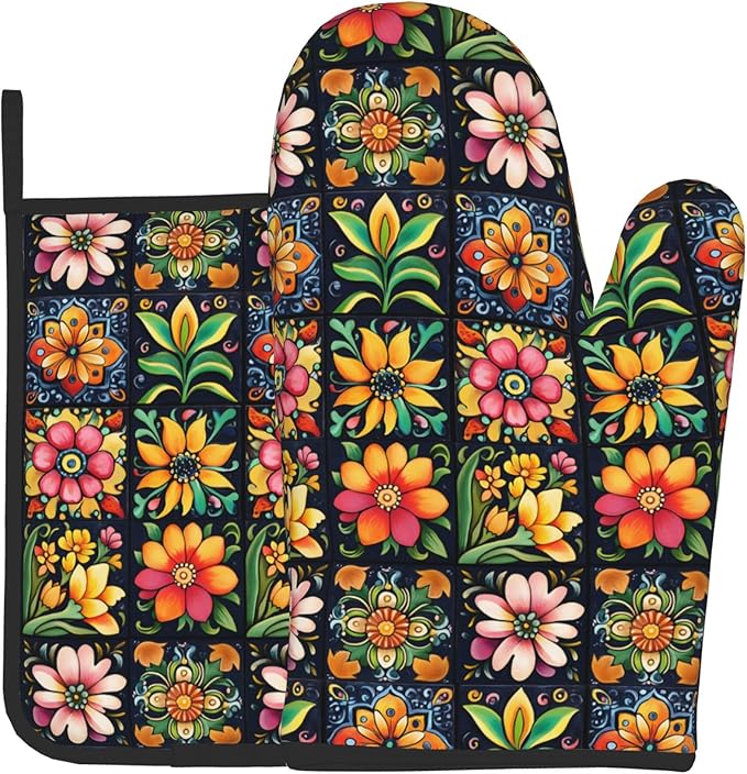 Mexican Oven Mitts and Pot Holders by DZGlobal