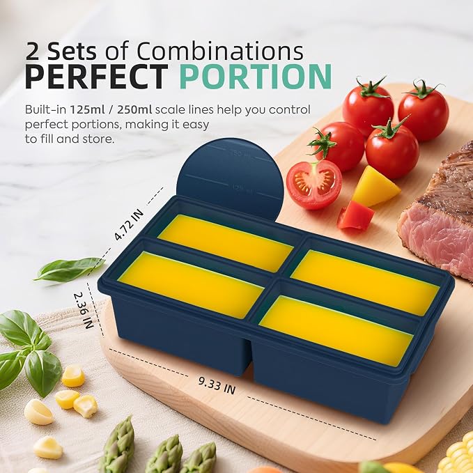 Silicone Freezer Molds for Soup - Image 2