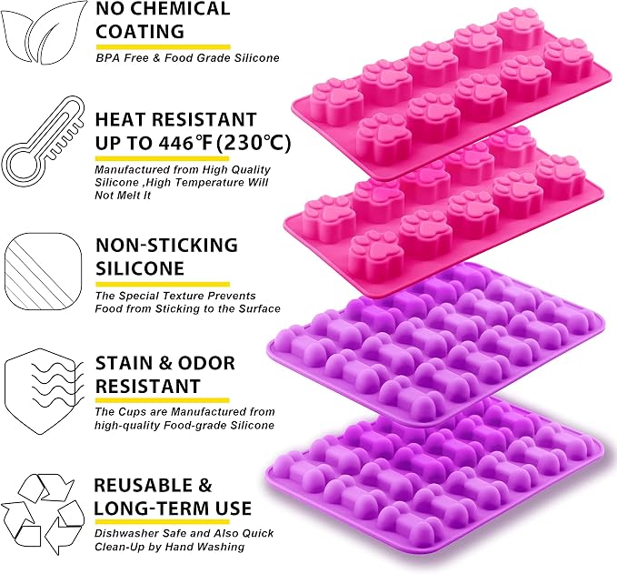 Anaeat Reusable Silicone Molds - Image 5