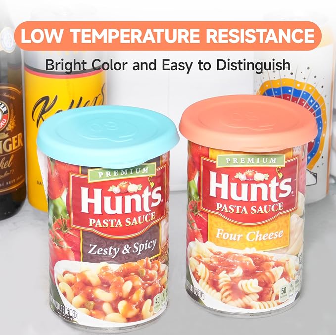 2PCs 3.5-inch Silicone Can Lids - Image 6