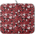Valentines Day Dish Drying Mat for Kitchen Counter 18x16 Inch Love Drying Mat by Trongr