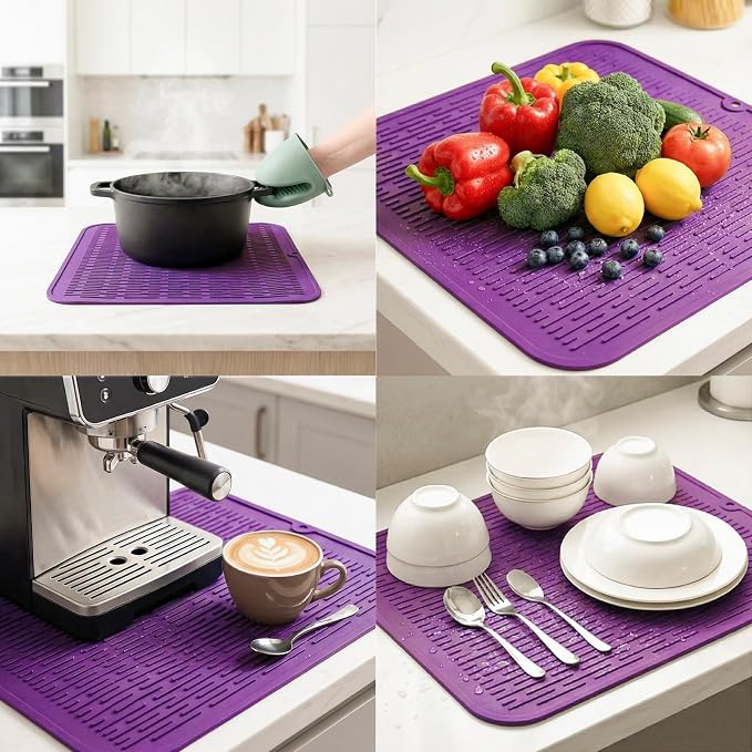 MicoYang Silicone Dish Drying Mat - Image 4