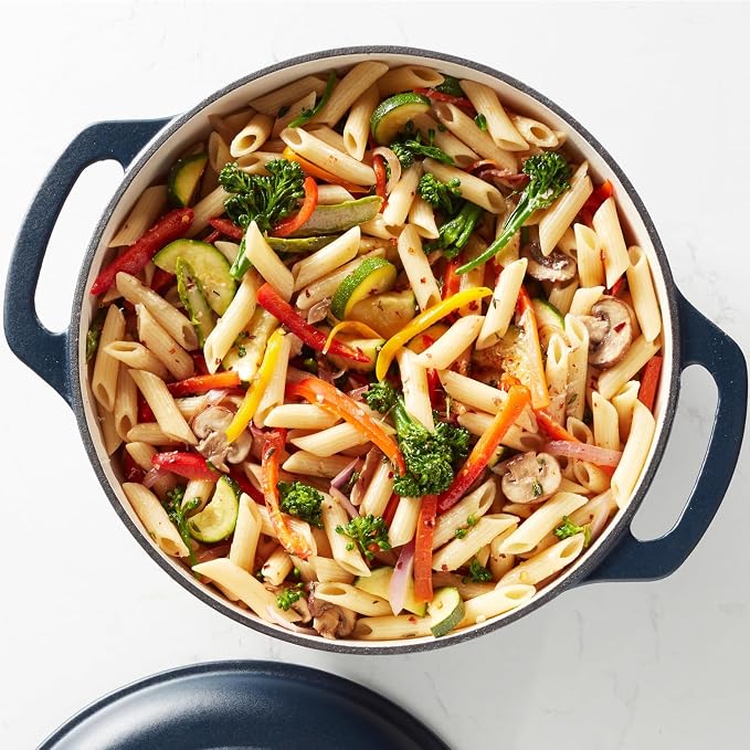 Amazon Basics Enameled Cast Iron Dutch Oven Pot - Image 6