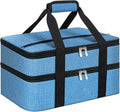 Double Insulated Casserole Carrier, Portable Casserole Carrier by MIAOJIE