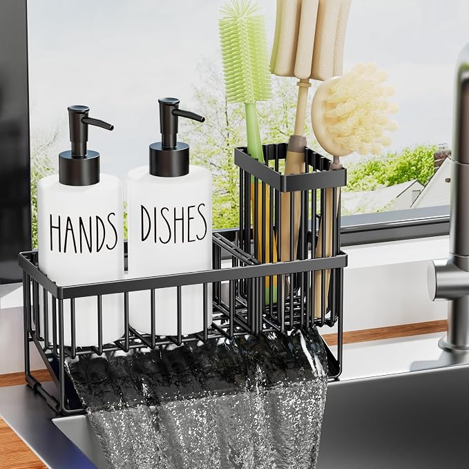 MASADI Kitchen Dish Soap Dispenser Set - Image 3
