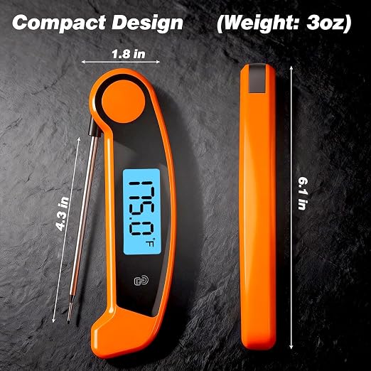 Meat Thermometer Digital Waterproof Instant Read Thermometer - Image 5