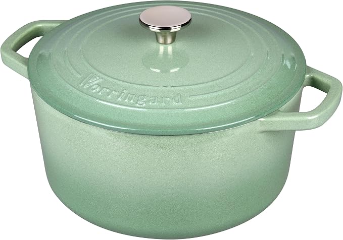 VORRINGARD Enameled Cast Iron Dutch Oven Pot - Image 7