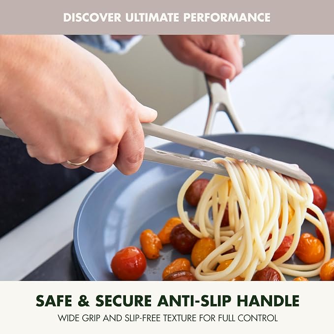GreenPan Silicone Tong, Cooking Grilling Serving, Kitchen Utensil, Flexible - Image 5