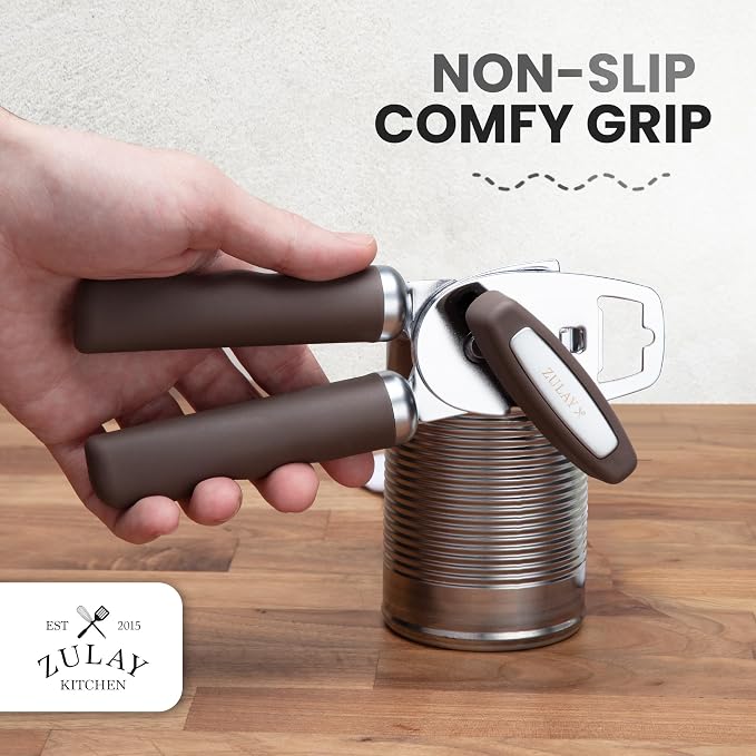 Zulay Kitchen Heavy Duty Stainless Steel Can Opener Manual - Image 5