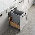 Dowell Single 35Qt Undermount Trash Pull-Out Waste Container by DowellKitchenBath