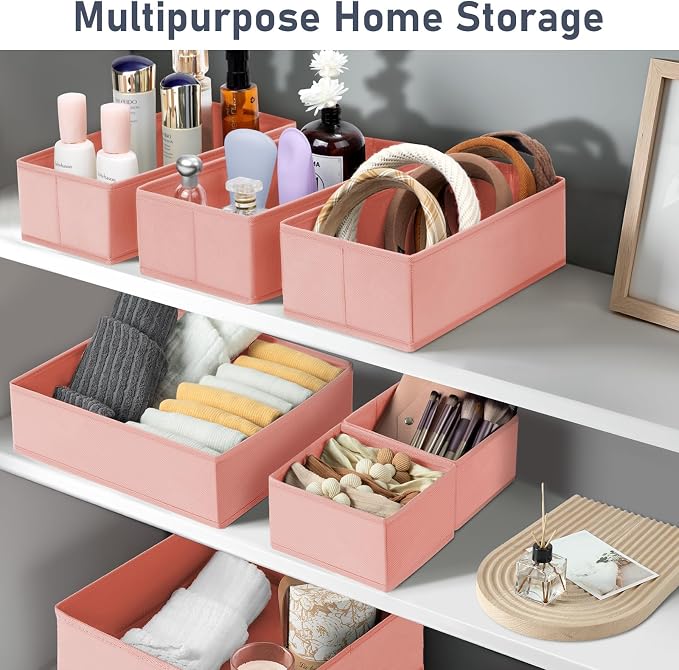 DIMJ Drawer Organizer Clothes 15 Pack - Image 4