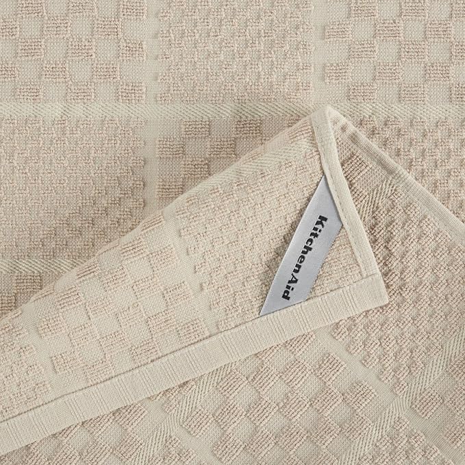 KITCHENAID Quilted Cotton Terry Cloth Oven Mitt, Pot Holder, Kitchen Towel - Image 8