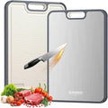 Sumzzz Titanium Cutting Board for Kitchen, Cutting Board Double Sided Food Grade by Titanium