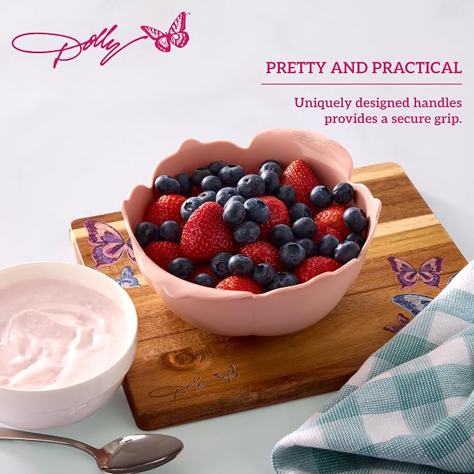 Dolly Parton Mini Colander – Flower-Shaped Berry Strainer - Image 5