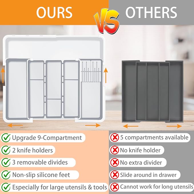 Homecor Large Utensil Organizer - Image 4