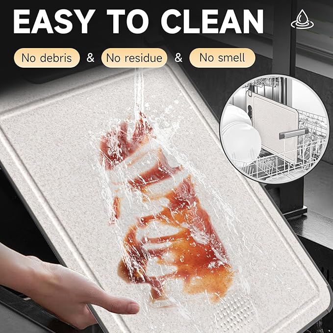 Titanium Cutting Board, Double Sided Chopping Board - Image 5