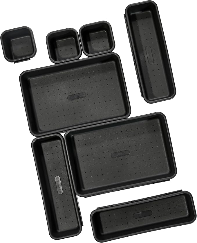 Madesmart 8-Piece Interlocking Bin Pack - Image 8