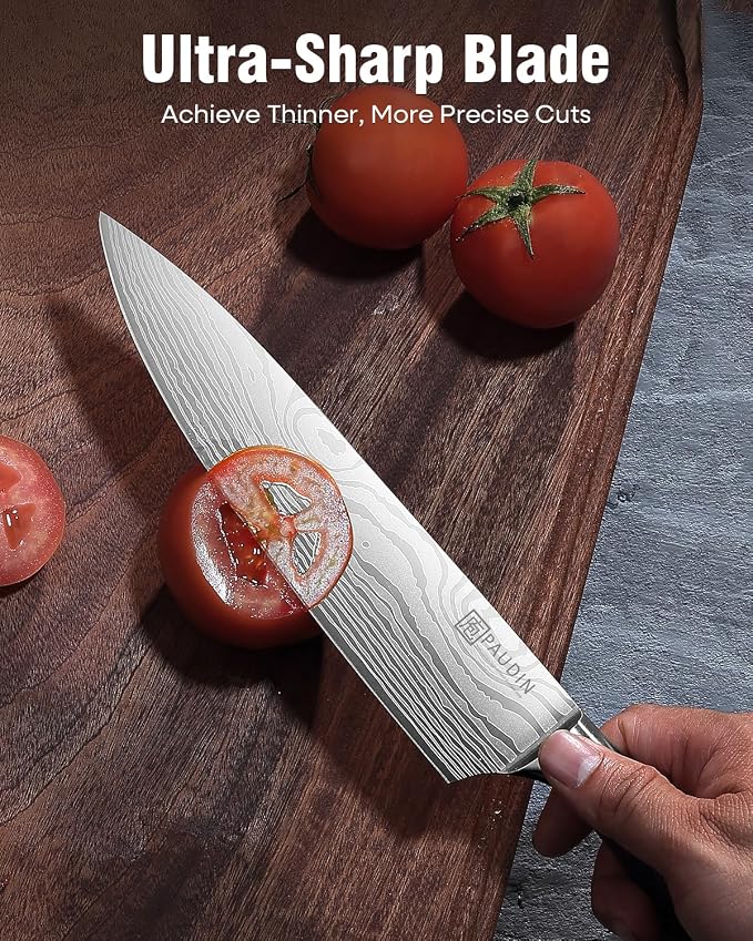 PAUDIN Knife Set, Stainless Steel Chef Knife Set - Image 5