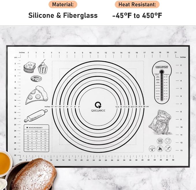 Silicone Baking Mat Extra Large, Pastry Mat - Image 2