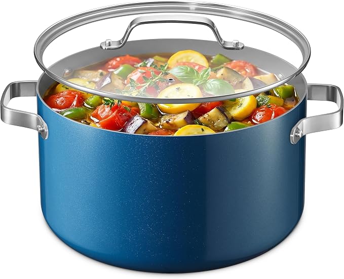 Bakken 12.5 Quart Ceramic Coated Stock Pot by BAKK%C3%8BNMASTER