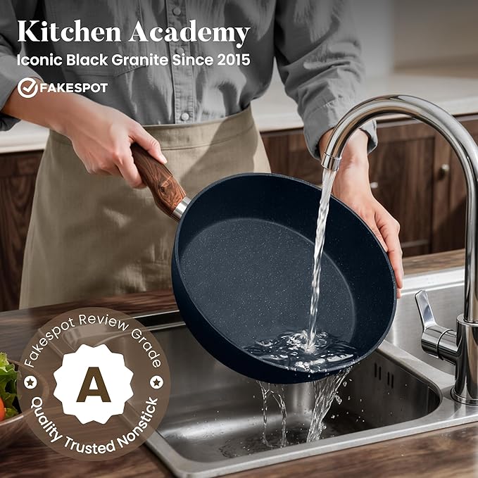 Kitchen Academy Pots and Pans Set Non Stick - Image 6