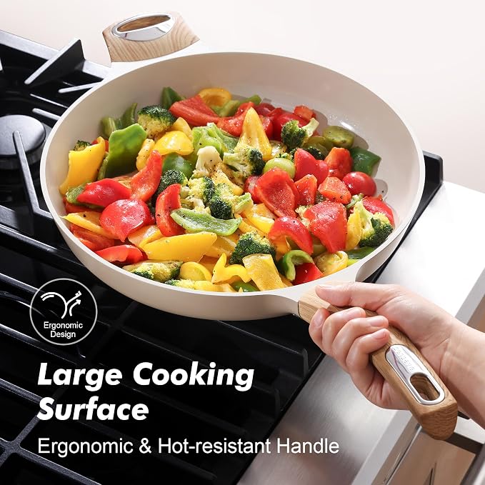 SENSARTE Ceramic Nonstick Frying Pan Skillet - Image 6
