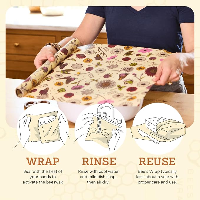 Bee's Wrap Beeswax Wraps for Food - Image 6