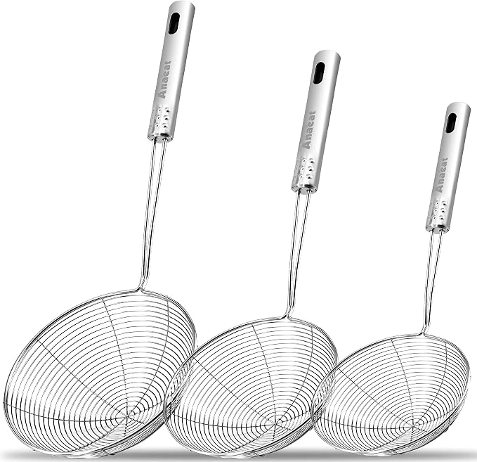Anaeat Stainless Steel Spider Skimmer by Anaeat