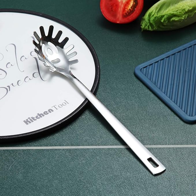 Spaghetti Spoon, Berglander Pasta Server, Stainless Steel Pasta Spoon, Pasta - Image 3