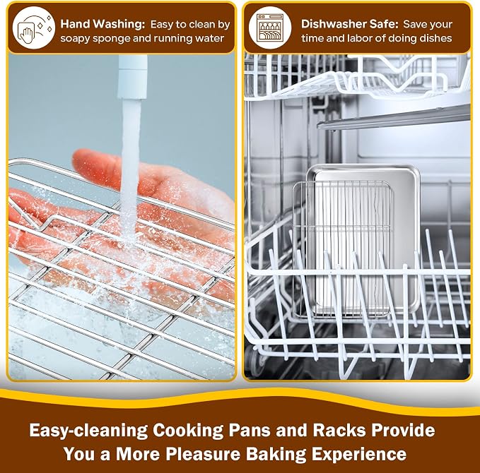P&P CHEF 10.4 Inch Baking Sheet Pan - Image 7