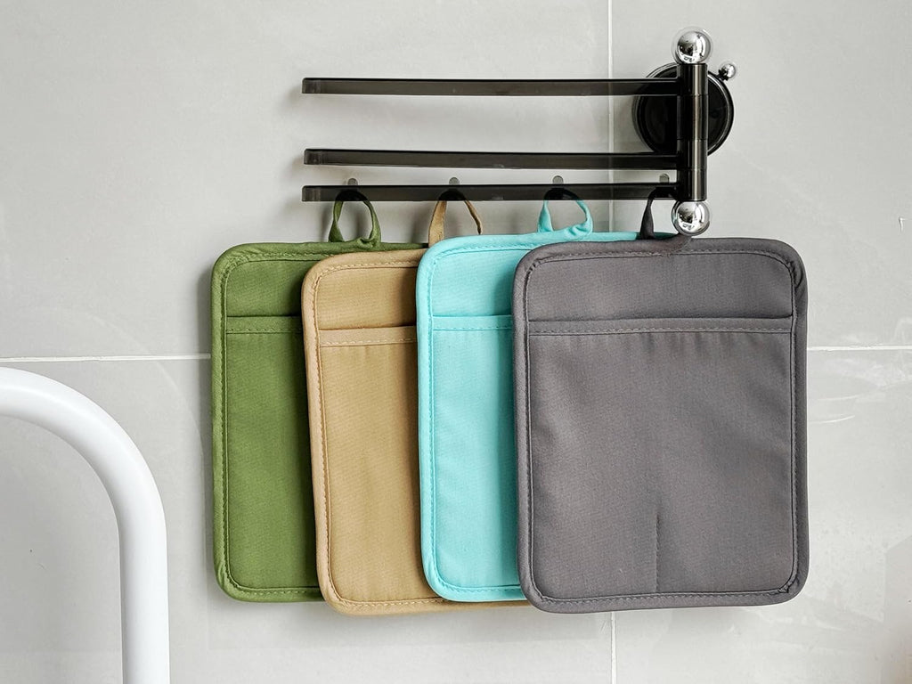 Oven Pot Holder with Pocket Cotton Heat Resistant Coaster Potholder