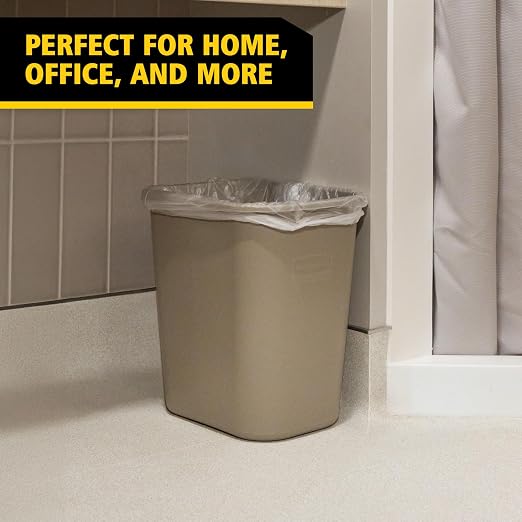 Rubbermaid Commercial Products Resin Wastebasket/Trash Can, 7-Gallon/28-Quart - Image 3
