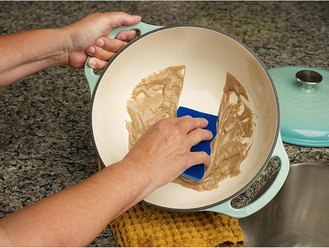 Mercer Culinary Enameled Cast Iron Round Dutch Oven, 6 qt. - Image 9