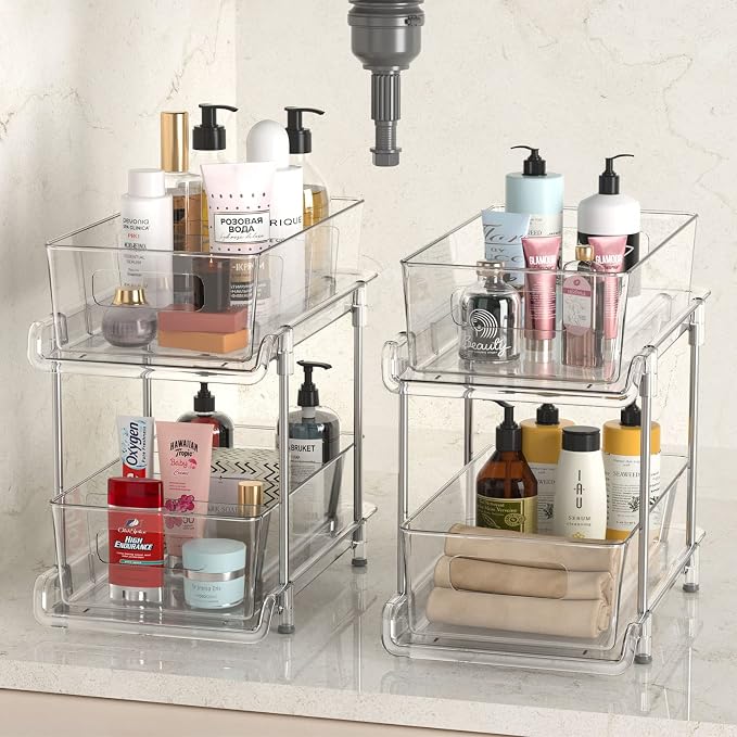 HIHEGD 2 Tier Bathroom Storage - Image 8