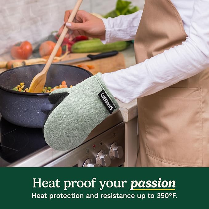 Cuisinart Mini Oven Mitts – 5.5” x 7” Heat-Resistant Kitchen Mitts - Image 3