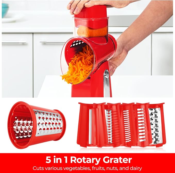 SUSTEAS Rotary Cheese Grater - Image 2