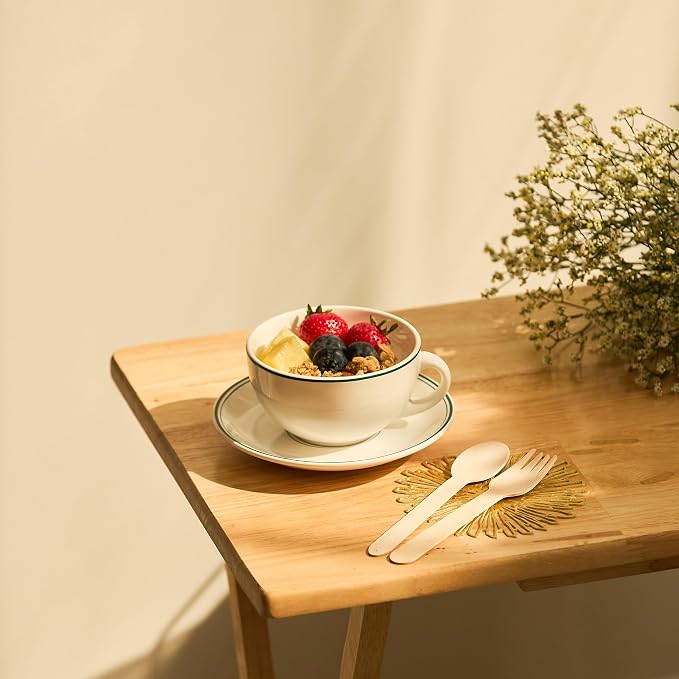 Wooden Spoons 300 Pieces | Natural Birch Wood Disposable Spoons | Biodegradable - Image 6
